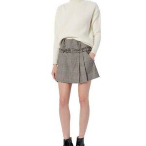 Marissa Webb 4 S Lennox Plaid Pleated Mini Skirt